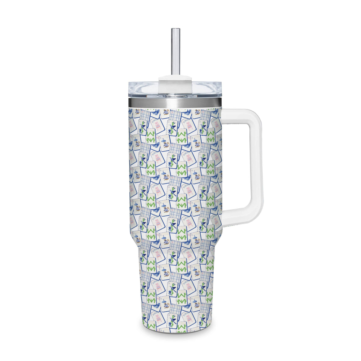 Insulated Water Tumbler- Mahjong