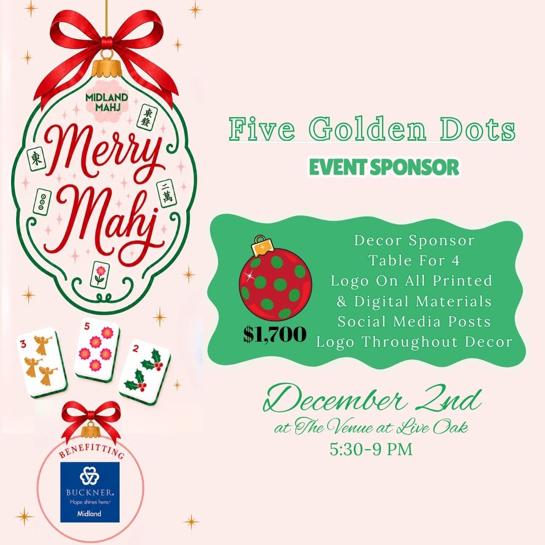 Five Golden Dots Event Sponsor