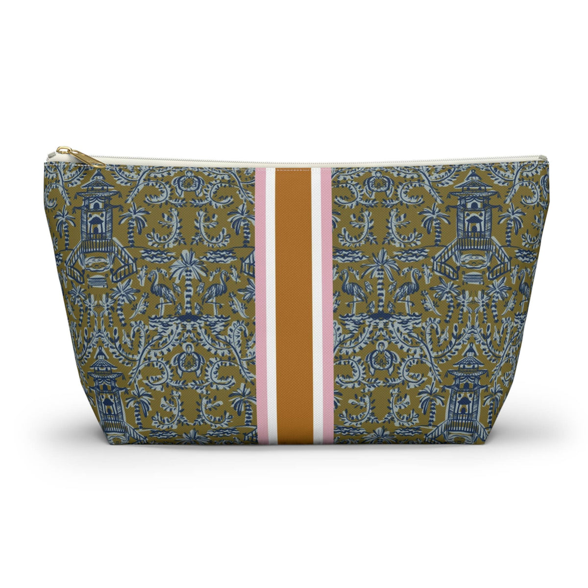 Britt Mills Mahjong Tile Pouch: Cheetah Dance