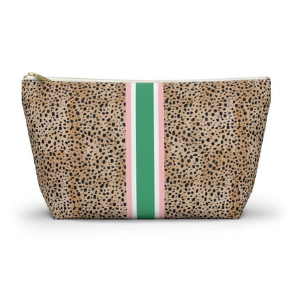 Britt Mills Mahjong Tile Pouch: Cheetah Dance