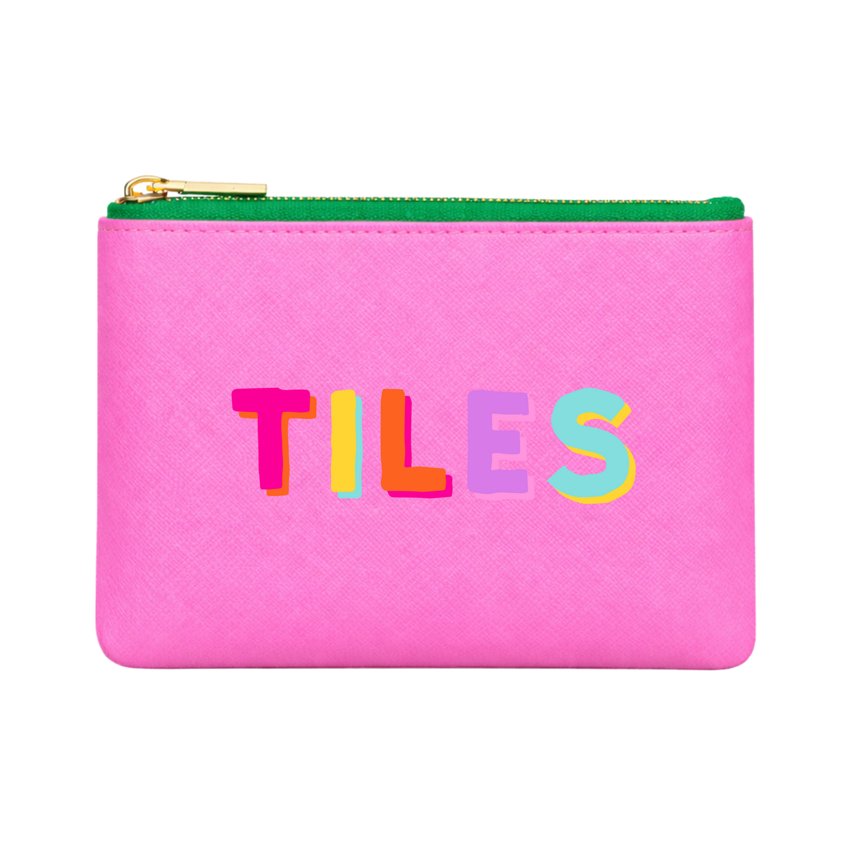 Mahjong Tile Storage Bag Mahjong Gift | Pink