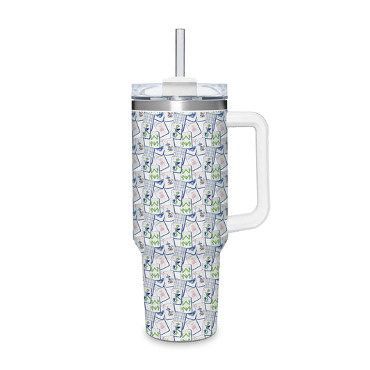 Insulated Water Tumbler- Mahjong