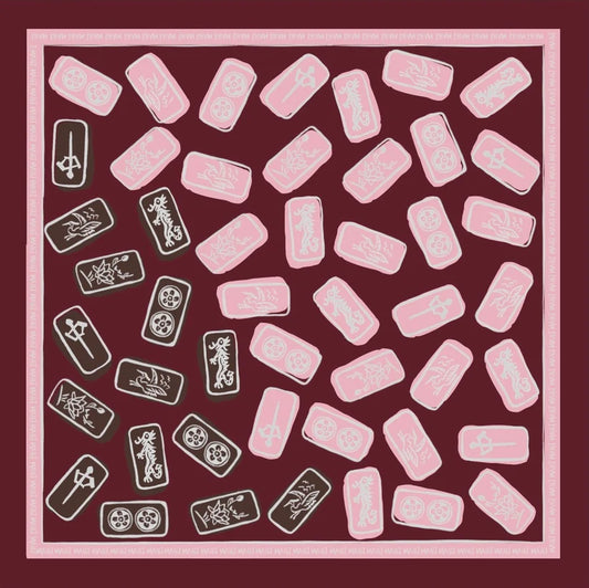 Maroon & Pink Mahjong