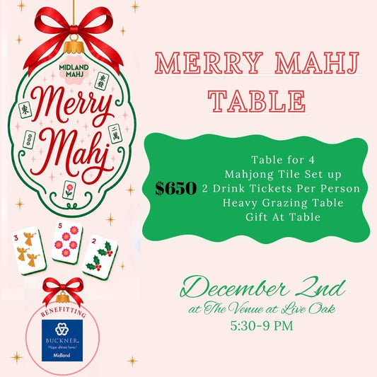 Merry Mahj Table