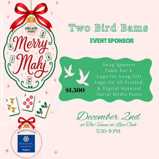 Two Bird Bams Event Sponsor