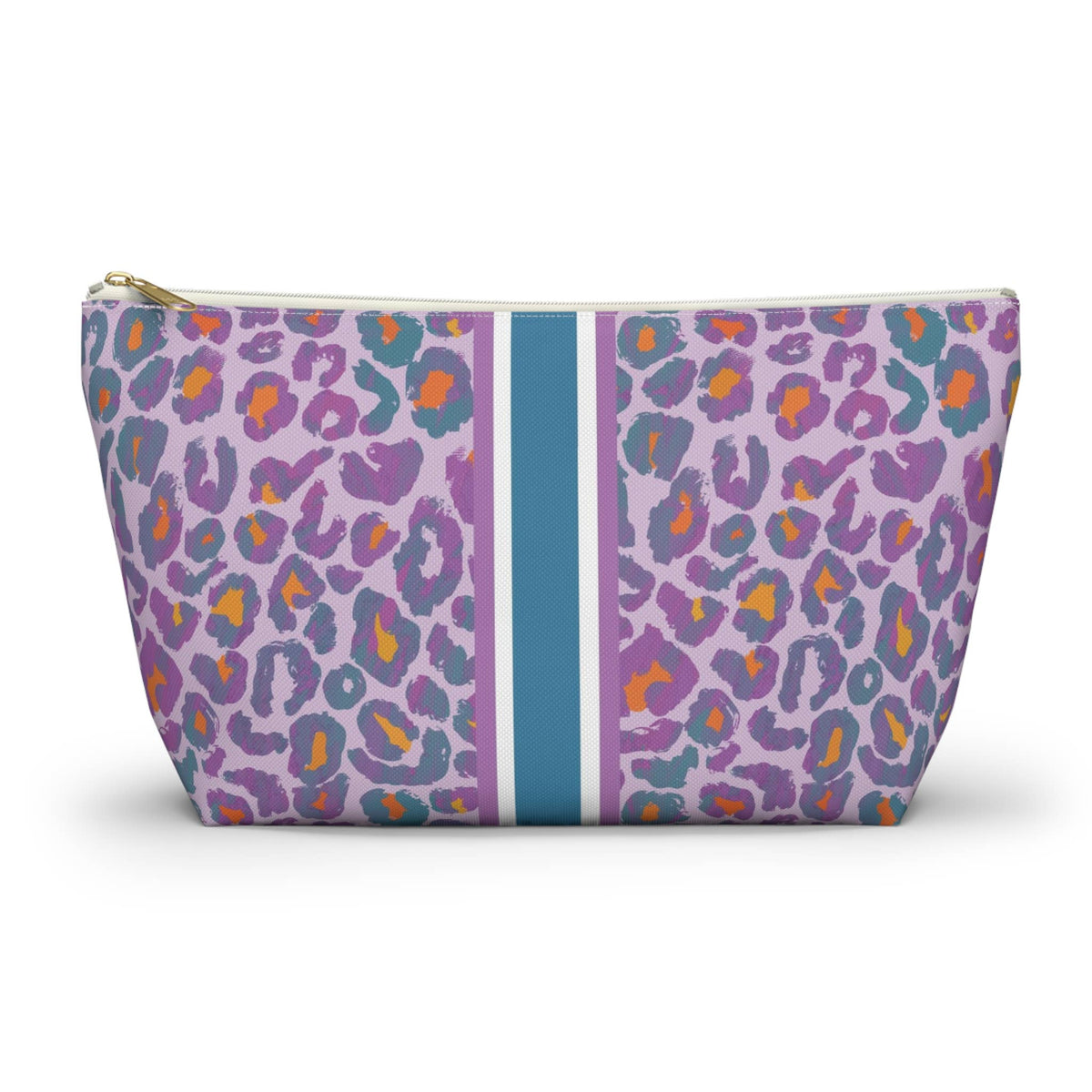 Britt Mills Mahjong Tile Pouch: Preppy Cheetah (Pink)