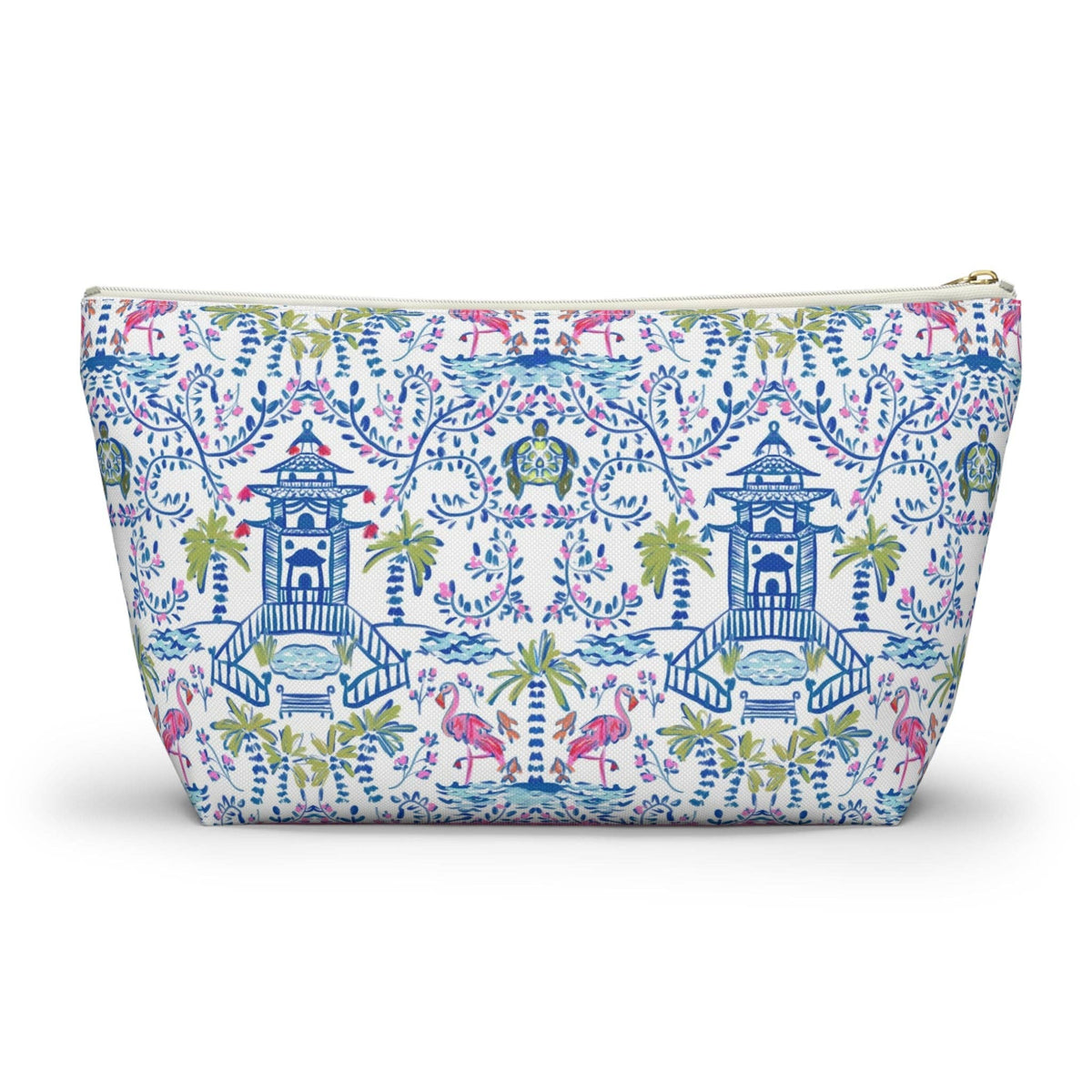 Britt Mills Mahjong Tile Pouch: Cheetah Dance