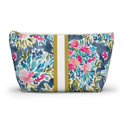 Britt Mills Mahjong Tile Pouch: Preppy Cheetah (Pink)